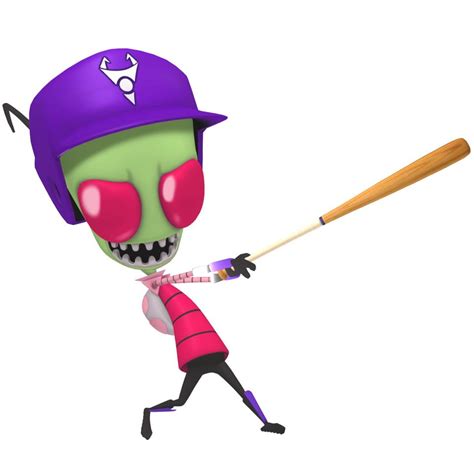 Image - Zim - Nicktoons MLB 3D Official Artwork.jpg | Jonovanpedia Wiki | FANDOM powered by Wikia