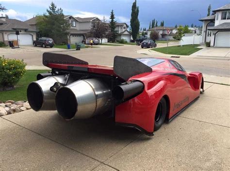 This Totally Insane Ferrari Tricked Out With Jet Engines Can Do Over ...