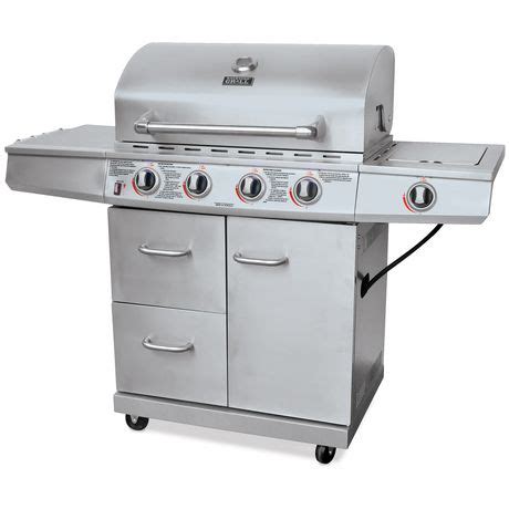 Backyard Grill Stainless Steel 4 Burner Gas Grill BBQ - GBC1562WD-C | Walmart.ca