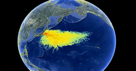 Fukushima radiation moving in seawater across Pacific Ocean, according ...