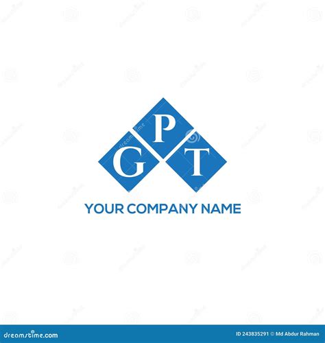 GPT Letter Logo Design on White Background. GPT Creative Initials ...