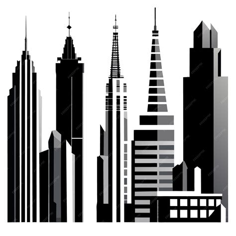 Premium Vector | Highquality vector graphic of city buildings