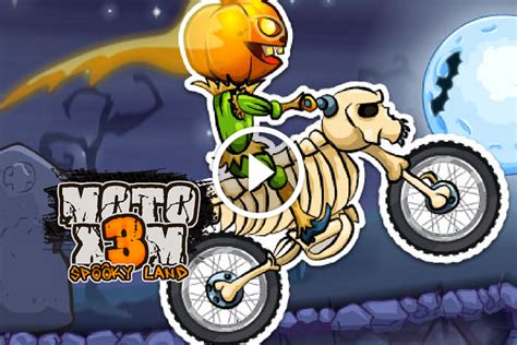 Play Moto X3M Spooky Land Unblocked Game (2022)