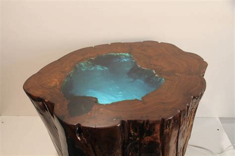 25 Gorgeous Tree Stump Tables • Insteading