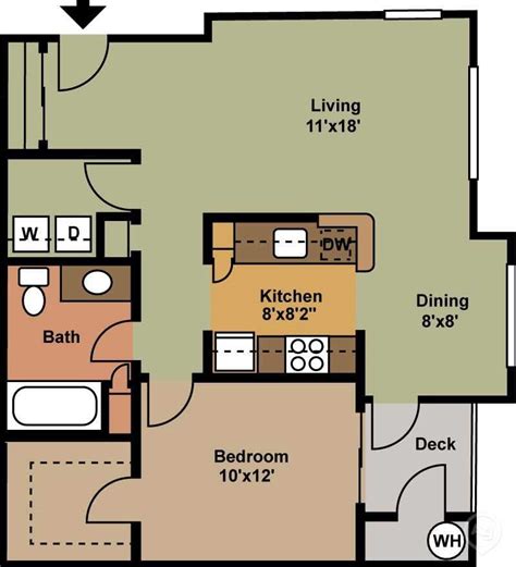 1 Bedroom Apartment Floor Plan ~ Bedroom Pyrmont Star Suite City Sydney ...