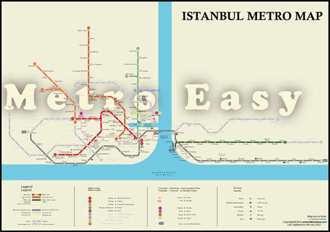 Istanbul Metro — Map, Lines, Route, Hours, Tickets