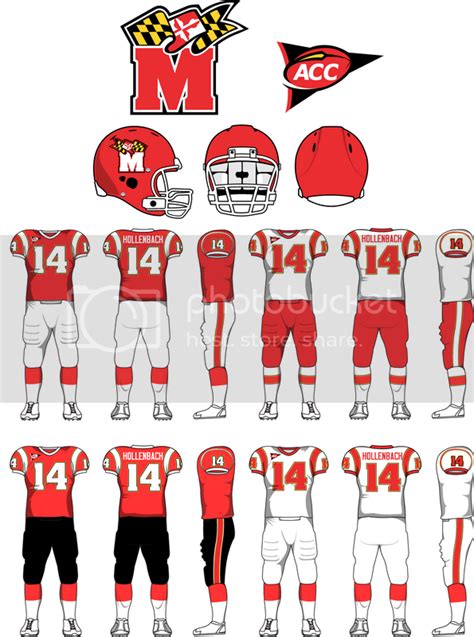 Maryland Terps Football - Concepts - Chris Creamer's Sports Logos ...