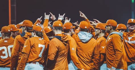 Future SEC Baseball Scheduling Format Revealed For Texas Longhorns ...