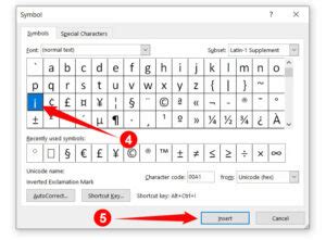 How to Type the Upside Down Exclamation Point (¡) on Your Keyboard ...