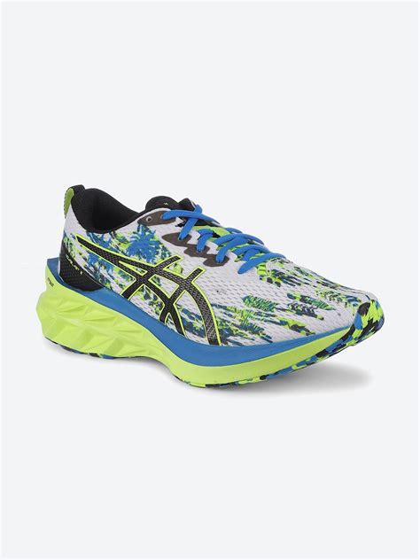 Buy ASICS Men Green Novablast 2 Running Non Marking Shoes - Sports ...