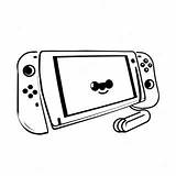 Nintendo Switch Coloring Page 1720 1386 sketch template
