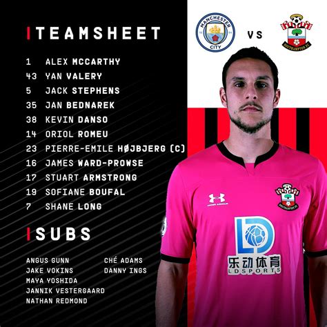 Southampton Lineup vs Man City : r/FantasyPL