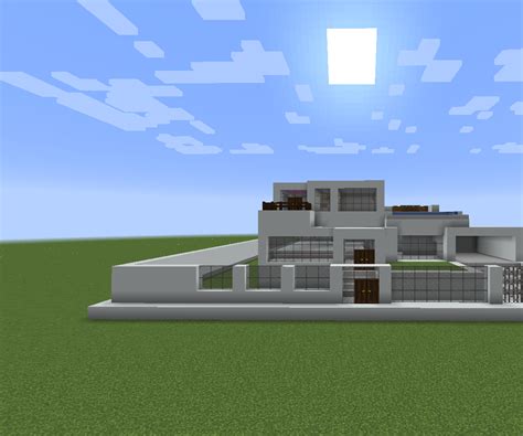 White Concrete Minecraft Houses This is a tutorial video for how to ...