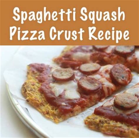 Spaghetti Squash Pizza Crust Recipe - Homestead & Survival