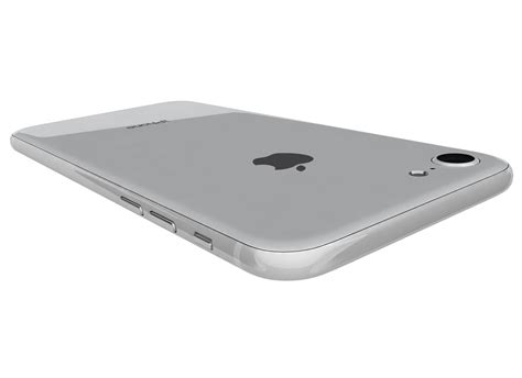 Apple iPhone 8 Silver - 3D Model by Rever_Art