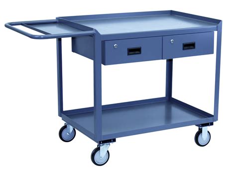 Rolling Utility Cart with Drawers | Mobile Tool Cart