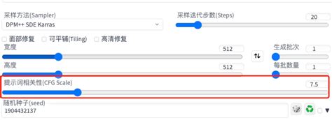 Stable-Diffusion小知识：提示词相关性(CFG Scale)-虎课网