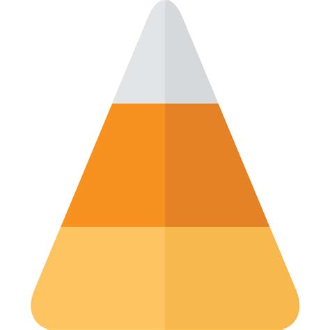 Candy Corn Vector SVG Icon - SVG Repo