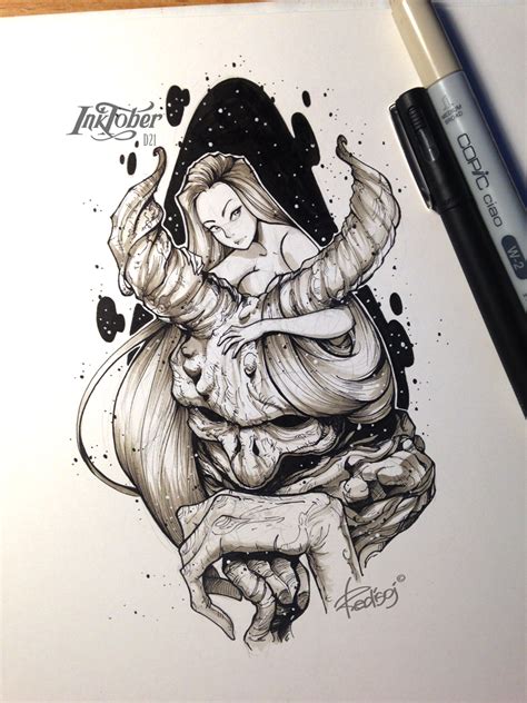 InkTober 2016 day 21 by redisoj on DeviantArt