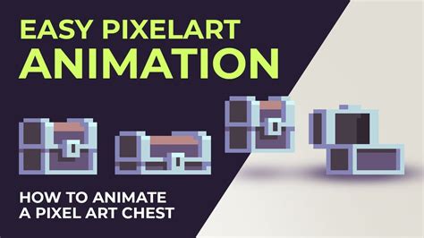 How to animate a pixel art loot chest - Pixelart Animation Tutorial ...