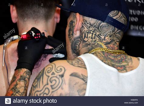 Tattoo booth hi-res stock photography and images - Alamy