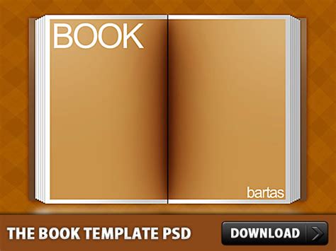 The Book Template Free PSD – Download PSD