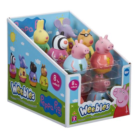 weebles-peppa-pig-figures-peppa-pig - Character Toys