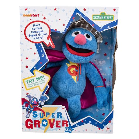 Talking Super Grover Plush 2.0 Sesame Street