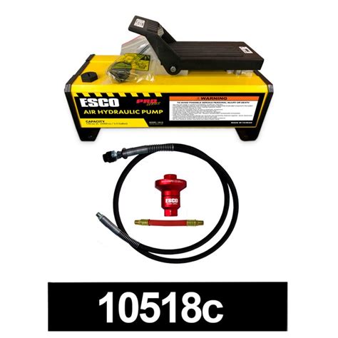 ESCO Yellow 10-Ton Steel Hydraulic Portable Jack in the Jacks ...