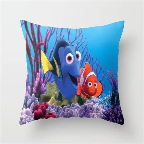 Finding Nemo Throw Pillow by Rosita | Society6 | Throw pillows, Pillows, Finding nemo