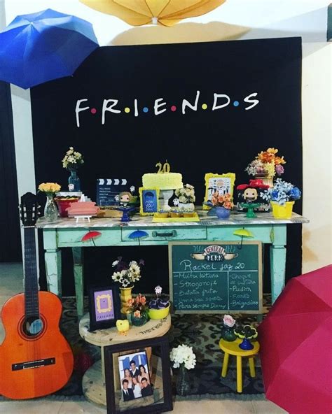 Decoração | Friends party, Birthday party themes, 30th birthday parties