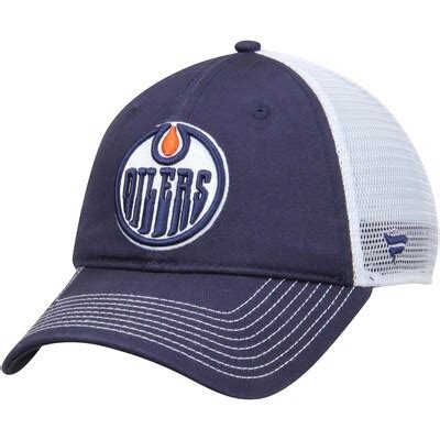 Edmonton Oilers Core Trucker Adjustable Snapback Hat - Royal - Fanatics.com