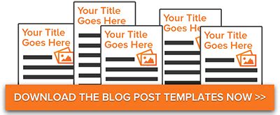 5 Free Blog Post Templates