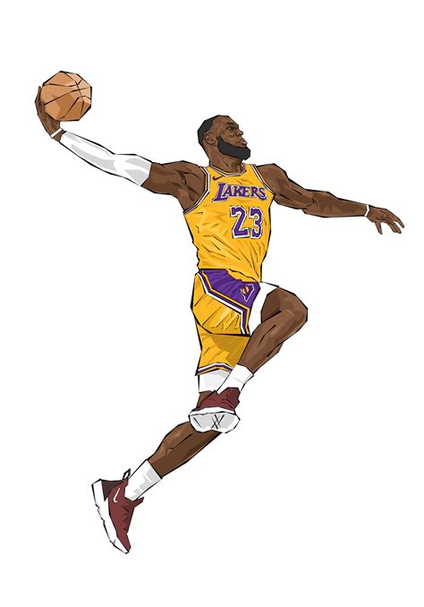 LeBron James Illustration :: Behance