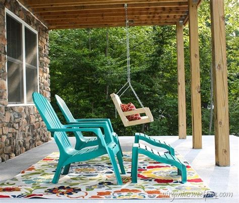 DIY 2x4 Porch Swing - Learn how to make a porch swing using just eight ...