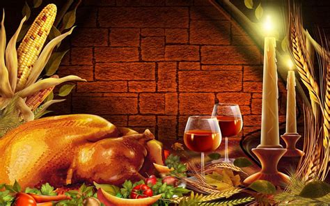 Thanksgiving dinner wallpaper | holidays | Wallpaper Better