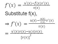 Notes on How to Prove Quotient Rule Formula Using Derivative and Limit Properties