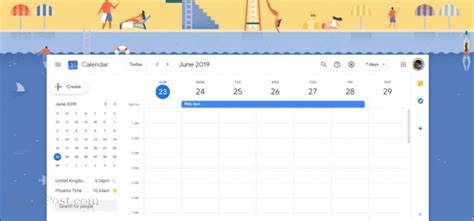 How to Add a Background Image to a Google Calendar