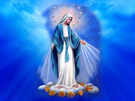 Jesus Christ Mother Mary Wallpapers - Wallpaper Cave