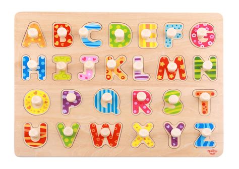 Tooky Toy Wooden Alphabet Puzzle - Toys 4 You