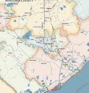 Greater Houston Metro Area Zip Code Map – American Map Store