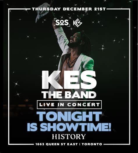 KES THE BAND LIVE IN CONCERT — SOS