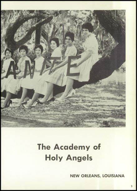 Explore 1962 Academy of Holy Angels Yearbook, New Orleans LA - Classmates