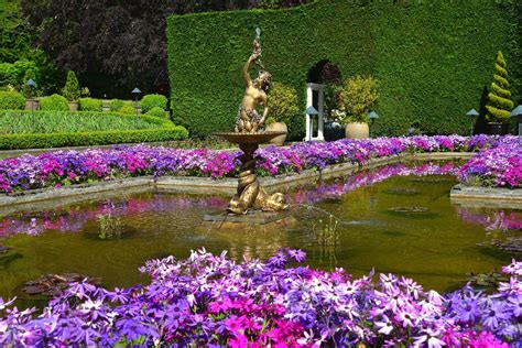 Italian Garden Purple #butchartgardens #gardens #gardentourism # ...