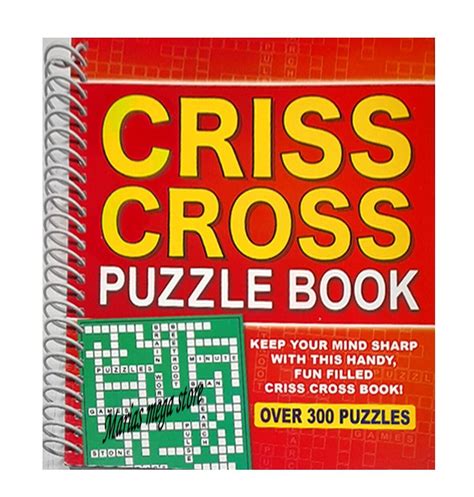 SPIRAL BOUND CRISS CROSS PUZZLE BOOK FUN FILLED - TRAVEL - OVER 310 ...