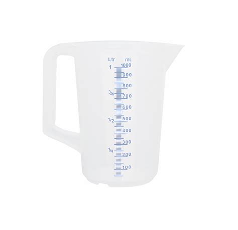 Plastic measuring cup, 1 Liter - Baking and Cooking