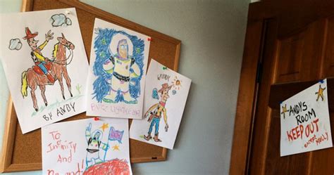 Dan the Pixar Fan: Toy Story: Andy's Drawings & More (Part 1)