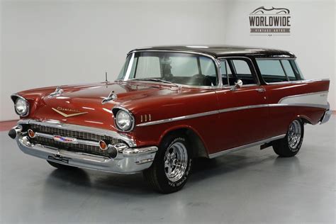 1957 Chevrolet Nomad Restored, Rare. V8. Nomad Wagon! MUST SEE! for sale