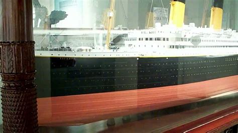 Titanic Scale Model - YouTube