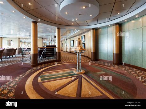 Interior of Arcadia, the P&O cruise ship Stock Photo - Alamy